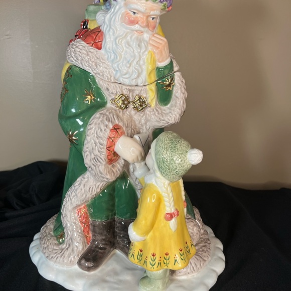 WATERFORD China Holiday Heirloom Cookie Jar: Letters to Santa. NEW IN BOX - Picture 2 of 16